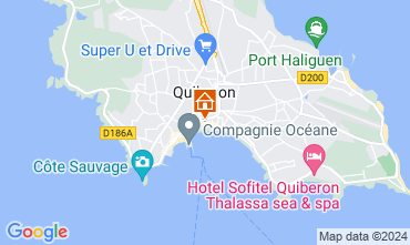 Mapa Quiberon Apartamento 82263