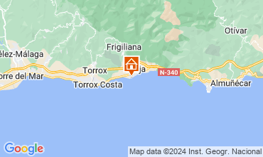 Mapa Nerja Apartamento 11482