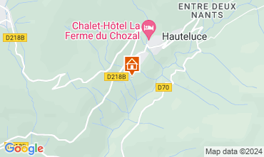 Mapa Les Saisies Chalet 2713