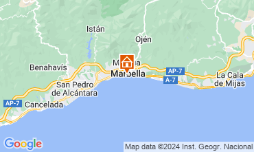 Mapa Marbella Apartamento 121723