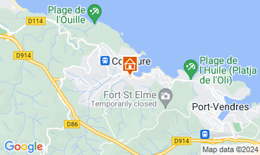 Mapa Collioure Apartamento 82736