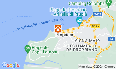 Mapa Propriano Apartamento 100724