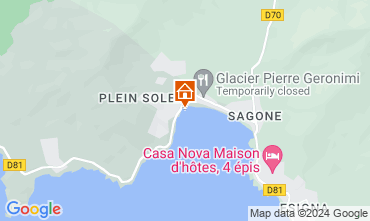 Mapa Sagone Apartamento 115545