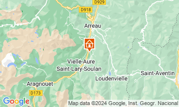 Mapa Saint Lary Soulan Apartamento 81903