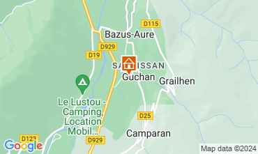 Mapa Saint Lary Soulan Apartamento 81903