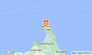 Mapa San Vito lo Capo Apartamento 113572