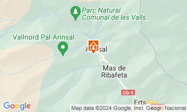 Mapa Pal-Arinsal Chalet 127242