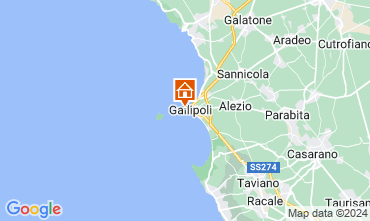 Mapa Gallipoli Apartamento 127859