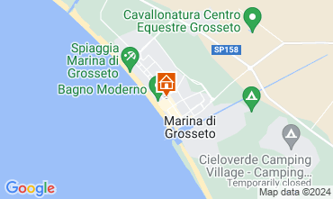 Mapa Marina di Grosseto Apartamento 82312