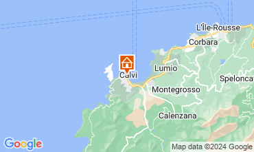 Mapa Calvi Apartamento 122525