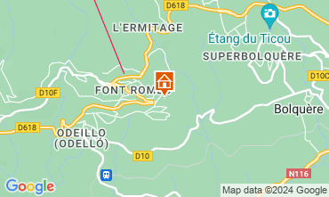 Mapa Font Romeu Apartamento 4135