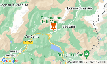 Mapa Val Cenis Apartamento 126158