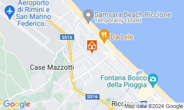 Mapa Riccione Apartamento 126817