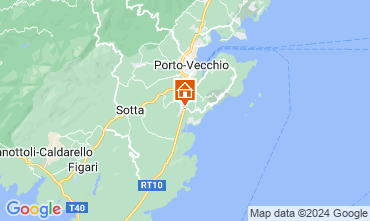 Mapa Porto Vecchio Villa 123445