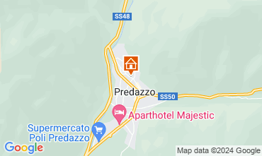 Mapa Predazzo Apartamento 116178