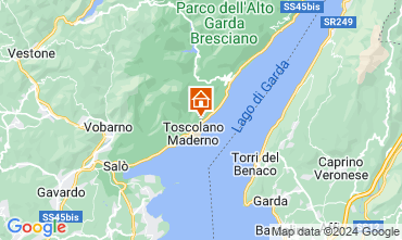 Mapa Toscolano-Maderno Apartamento 78009