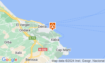 Mapa Denia Villa 110321