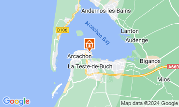 Mapa Arcachon Apartamento 127467
