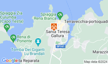 Mapa Santa Teresa di Gallura Apartamento 120048