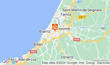 Mapa Biarritz Apartamento 97208