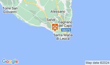 Mapa Santa Maria di Leuca Apartamento 79321