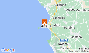 Mapa Gallipoli Apartamento 127962