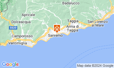 Mapa Sanremo Apartamento 26342