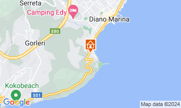 Mapa Diano Marina Apartamento 121977