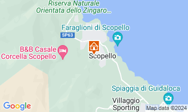 Mapa Scopello Apartamento 125915