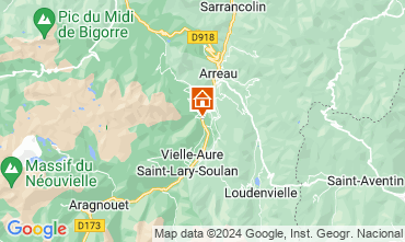 Mapa Saint Lary Soulan Casa 117672