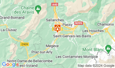 Mapa Combloux Apartamento 62242