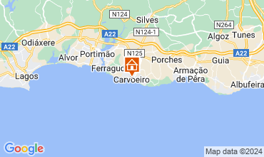 Mapa Carvoeiro Apartamento 86574