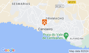 Mapa Carvoeiro Apartamento 86574