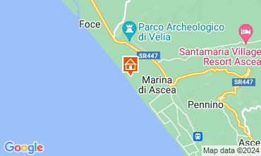 Mapa Ascea Villa 46892