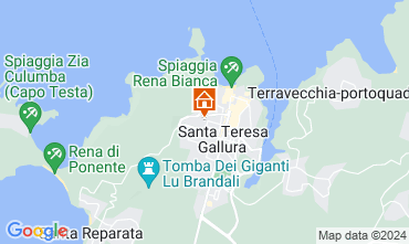 Mapa Santa Teresa di Gallura Apartamento 86526