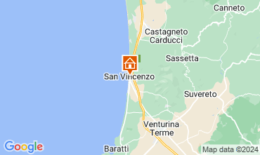 Mapa San Vincenzo Apartamento 104398