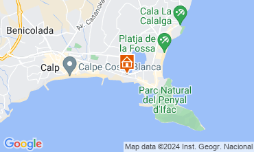 Mapa Calpe Apartamento 127043