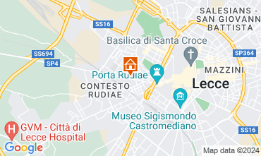Mapa Lecce Apartamento 124715