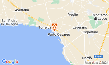 Mapa Porto Cesareo Apartamento 97328