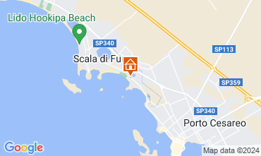 Mapa Porto Cesareo Apartamento 97328