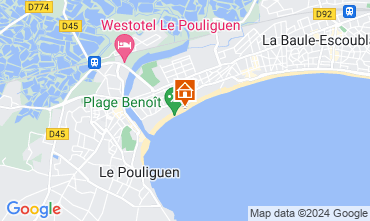 Mapa La Baule Apartamento 107669