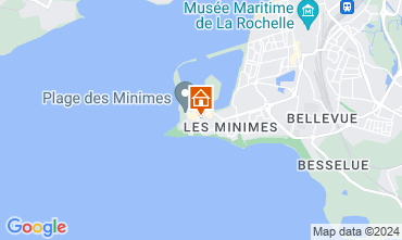 Mapa La Rochelle Apartamento 79237