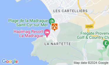 Mapa Saint Cyr sur Mer Estudio 113865