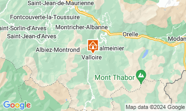 Mapa Valloire Apartamento 84226