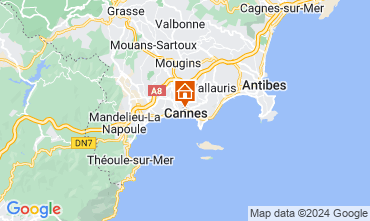 Mapa Cannes Apartamento 40957