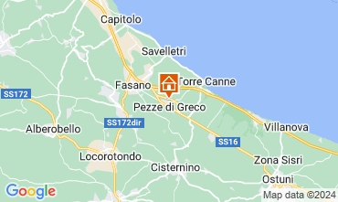 Mapa Fasano Villa 126715