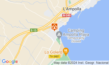 Mapa L'Ampolla Villa 63018