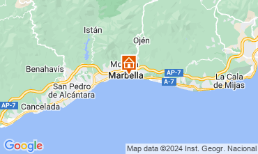 Mapa Marbella Apartamento 128291