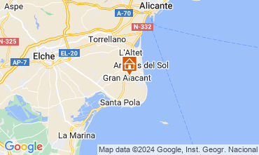 Mapa Alicante Villa 77982