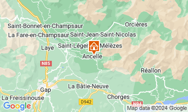 Mapa Ancelle Chalet 116834